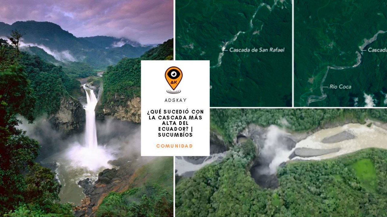 ¿Qué sucedió con la cascada más alta del Ecuador?